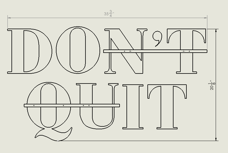 DON'T QUIT/DO IT - PRÉ-VENTE